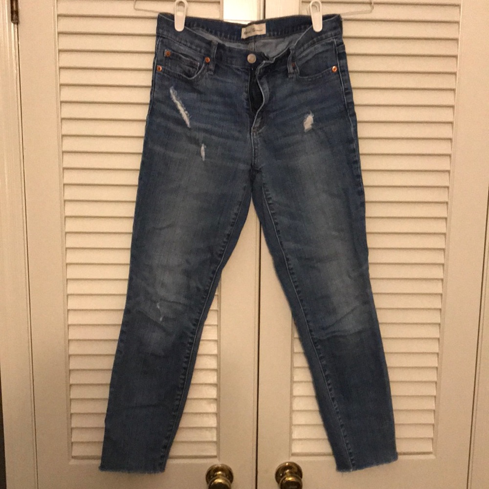 Gap Distressed Skinny Jean
